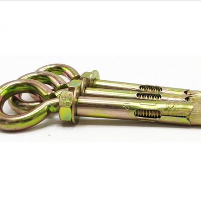 EYE BOLT SLEEVE ANCHOR YELLOW ZINC